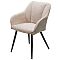 Стул REFLET 3018-10 бежевый, шенилл / черный каркас, ®DISAUR