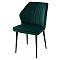 Стул SEATTLE-V ЗЕЛЕНЫЙ #19, велюр / черный каркас М-City