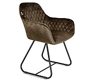 

Стул Sheffilton SHT-ST38/S38 кофейный трюфель/чёрный муар