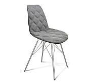 

Стул SHT-ST29-С20/S37 серый туман/хром лак