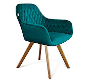 

Стул SHT-ST38/S39 альпийский бирюзовый/светлый орех