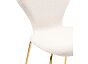 Стул Solo white/gold