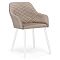 Стул Стив бежевый/белый