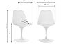 Стул Tulip white/white
