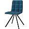 Стул ТУРИН синий, велюр Стул ТУРИН синий, велюр