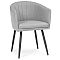 Стул Валета серый/черный