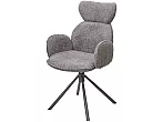 Стул VARDY 360 град.поворот. Темно-серый букле XD841-16 / Серый, ®DISAUR
