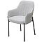 Стул WILSON Daly-11 светло-серый, ткань / черный каркас, ®DISAUR