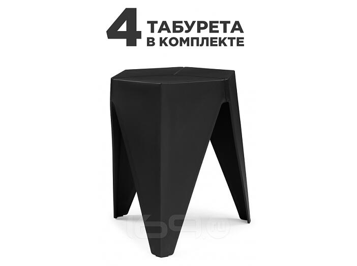 Табурет Черный 4 шт