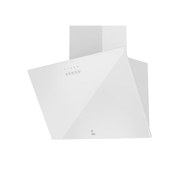 Вытяжка кухонная наклонная LEX MOZA 450 WHITE