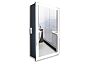 Зеркало-шкаф SILVER MIRRORS 428*728 сенсорный выключатель Munchen-ANTHRACITE (LED-00002667)