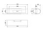 Настенный светильник (бра) Maytoni P011WL-02G
