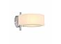 WE238.02.101 Светильник настенный Черный, Хром/Белый G4,LED 2*5W