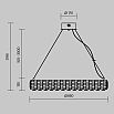 tumb 6 - Подвесной светильник Castello, золото, 64 Вт из коллекции «Modern»