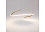 Подвесной светильник Curve, латунь, 31 Вт