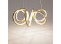 Подвесной светильник Curve, латунь, 52 Вт
