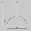 tumb 3 - Подвесной светильник Dome, серый из коллекции «Modern»