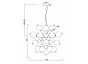Подвесной светильник Maytoni MOD133PL-06BS