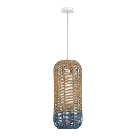 Светильник подвесной ST-Luce Белый/Бежевый,Синий E27 1*40W