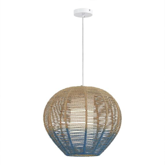 Светильник подвесной ST-Luce Белый/Бежевый,Синий E27 1*40W