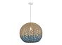Светильник подвесной ST-Luce Белый/Бежевый,Синий E27 1*7W