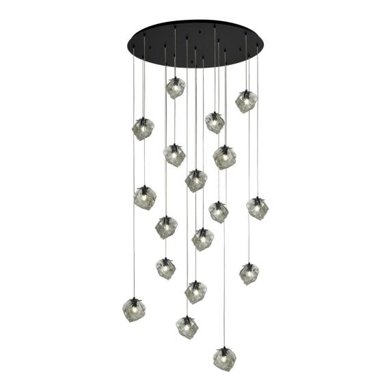 Светильник подвесной ST-Luce Черный/Серо-зеленый E14 18*40W