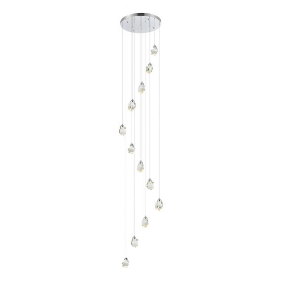 Светильник подвесной ST-Luce Хром/Прозрачный LED 12*3W 3000K