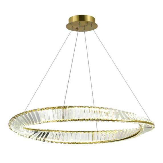 Светильник подвесной ST-Luce Латунь/Прозрачный LED 1*45W 4000K