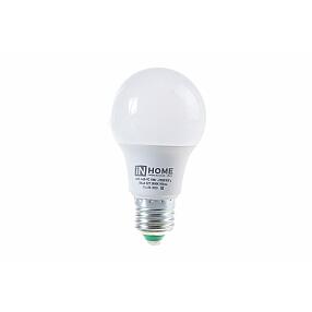 Лампа светодиодная LED-A60-VC 10Вт 230В Е27 3000К 900Лм IN HOME