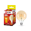 tumb 1 - Лампа светодиодная LED-GL-125-deco gold 11Вт 230В Е27 3000К 990Лм золотистая IN HOME