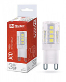 Лампа светодиодная LED-JCD 3Вт 230В G9 4000К 290Лм IN HOME
