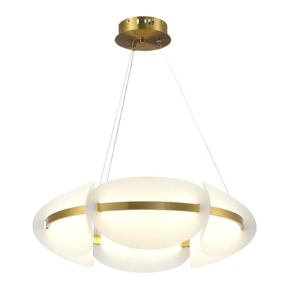 Люстра подвесная ST-Luce Золотистый/Белый LED 1*45W 3000K