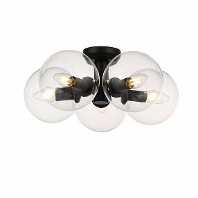 SLE183401-02 Светильник настенный Черный/Черный E14 2*60W