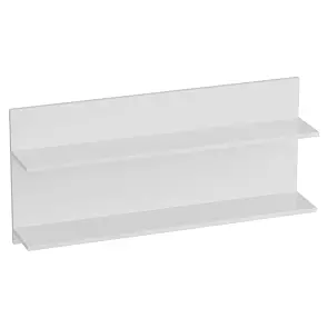 Полка "Кёльн" 980 Белый Аляска / Белый глянец