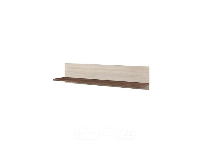 Полка навесная Брайтон 2026 Ясень шимо темный
