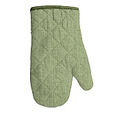 Прихватка-рукавица рогожка 18х33 Зеленая