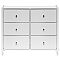 Комод Leset Нирита/Хайди, 6 ящиков, Белый