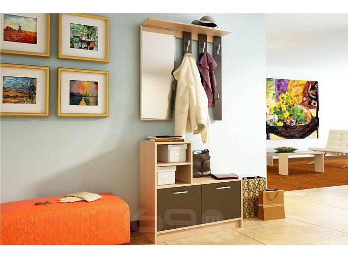 Прихожая Лофт-2S Венге/Дуб кремона