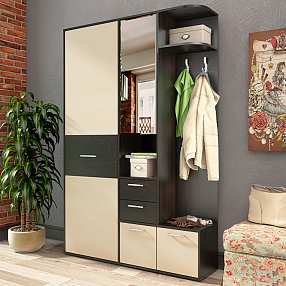 Прихожая Диана СТЛ.279.01 Дуб феррара/Дуб кремона