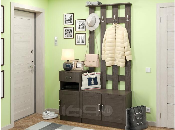 Прихожая Лофт-01 Wenge Veralinga-Венге Прихожая Лофт-01 Wenge Veralinga-Венге