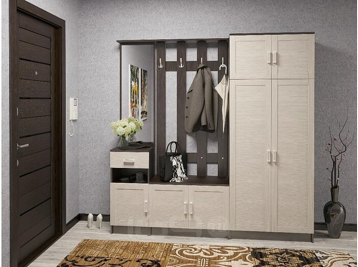 Прихожая Лофт-02 Cappuccino Veralinga-Венге Прихожая Лофт-02 Cappuccino Veralinga-Венге