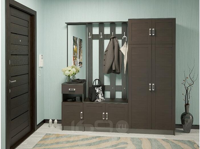 Прихожая Лофт-02 Wenge Veralinga-Венге