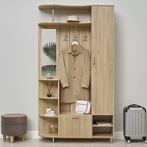 Прихожая Лика № 2 1,2 м (Дуб Сонома, Дуб Сонома)
