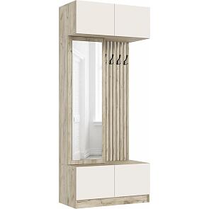 Прихожая Роджина (Кашемир, Дуб Крафт серый)