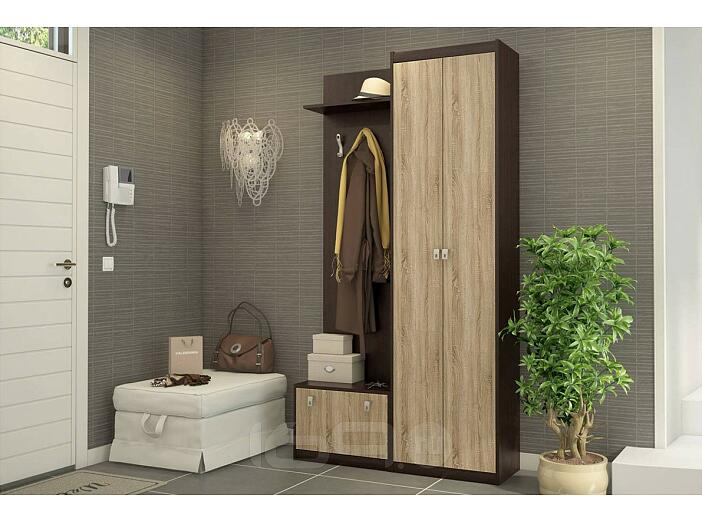 Прихожая Шейла Дуб сонома/Венге цаво