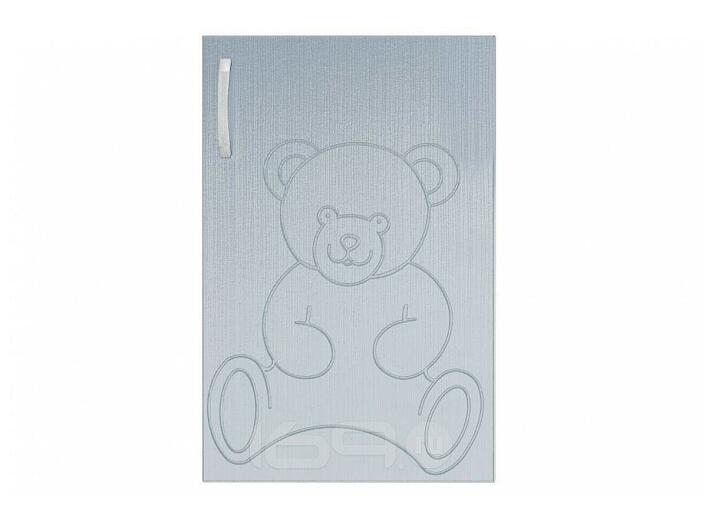 Фасад нижний правый СТЛ.093.11-01 для шкафа СТЛ.093.07 Флауэ Бирюза