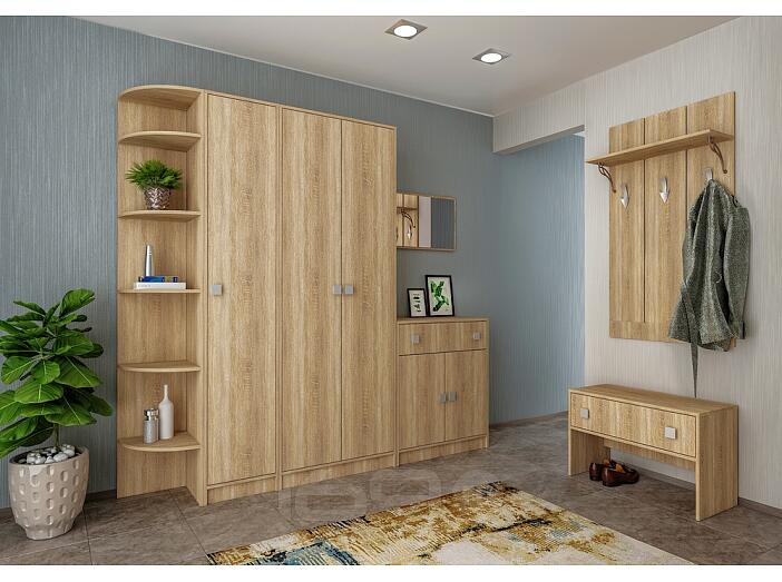 Прихожая Глория 2-02 Дуб Сонома