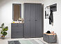 Прихожая Остин 2 Серый Графит