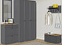 Прихожая Остин 2 Серый Графит