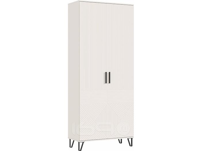 Шкаф 900x414x2130 Флэш Кашемир/кашемир МДФ